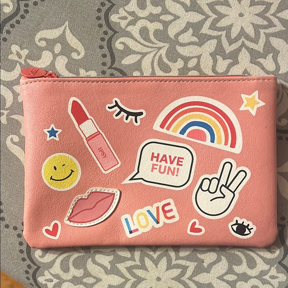 🎀Pink Glam Bag Makeup/Accessory Pouch👛